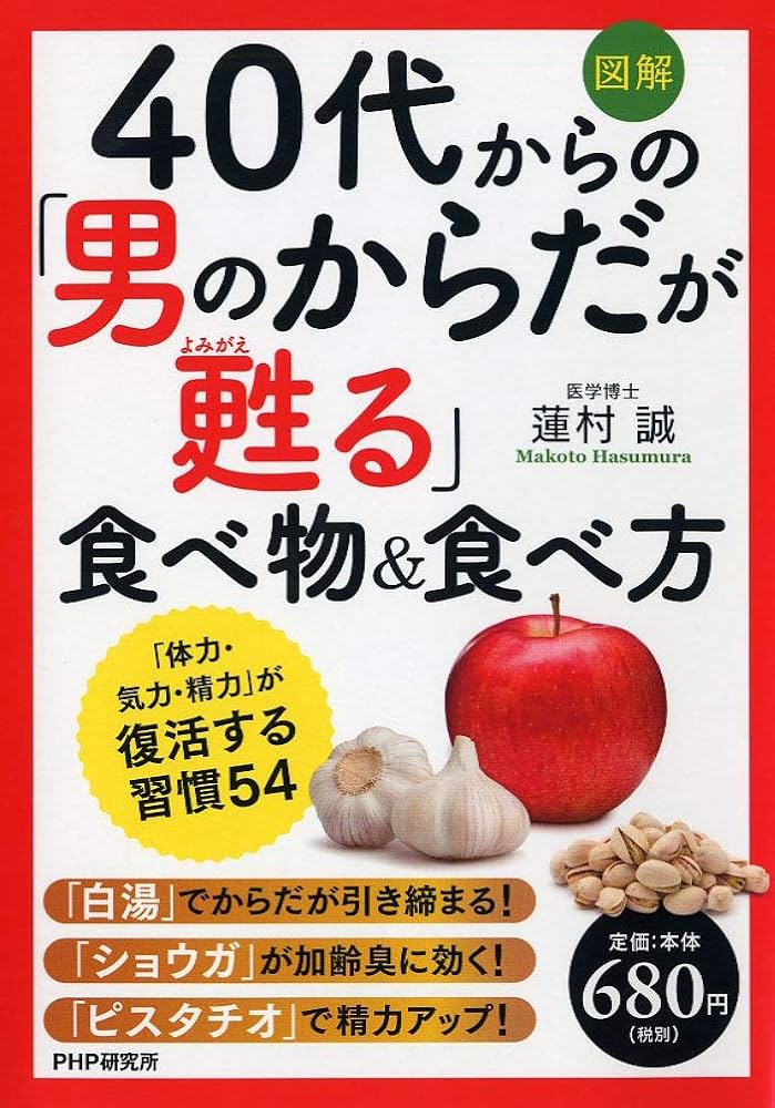 図解]40代からの「男のからだが甦(よみがえ)る」食べ物&食べ方